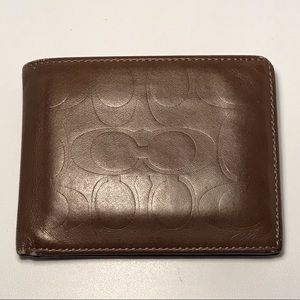 Coach Men’s Leather Wallet